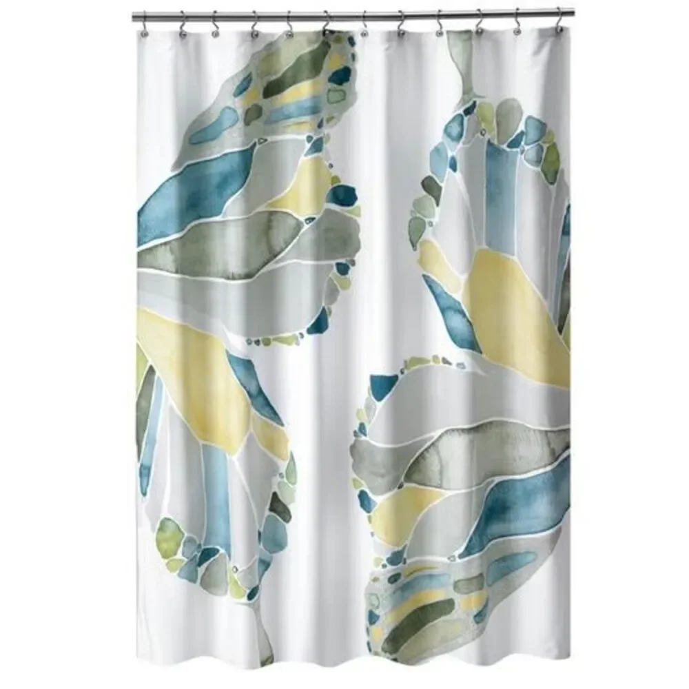 Butterfly Shower Curtain Shell Rummel